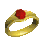 Gem Inlaid Band