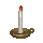 Tallow-marked Candle