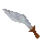 Glowing Fine Steel Short Sword