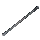 Charred Wooden Rod