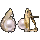 Simple Combatant's Ear Stud