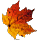 Crystallized Fallen Leaf