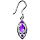 Companion's Purple Earring