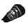 Old Ebon Hero's Forge Cloth Arms Ornament