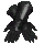 Black Acrylia Gauntlets