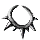 Bonespike Earring