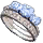 Glistening Moonstone Band