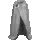 Grey Damask Cloak